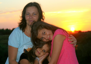 mother and daughters
